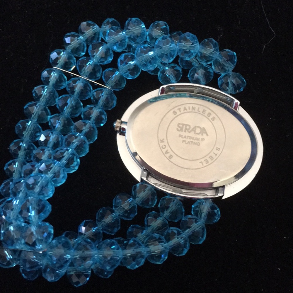 Strada crystal stretchy large face watch - Picture 2 of 4